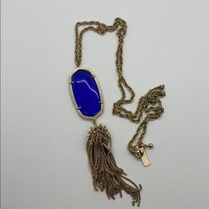 Kendra Scott Blue Statement Necklace